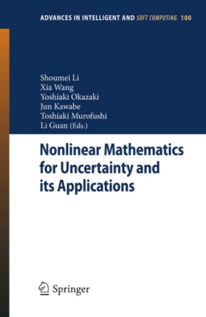 Nonlinear Mathematics for Uncertainty and its Applications, PDF eBook