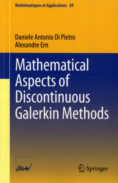 Mathematical Aspects of Discontinuous Galerkin Methods, Paperback / softback Book