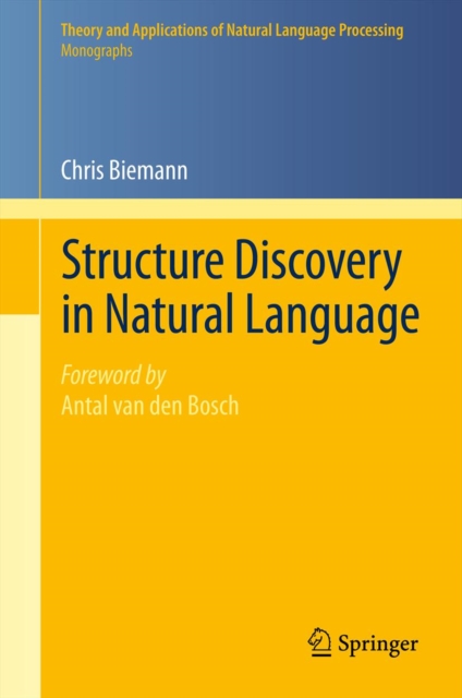 Structure Discovery in Natural Language, PDF eBook