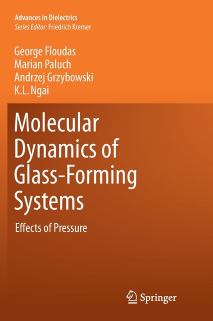 Molecular Dynamics of Glass-Forming Systems : Effects of Pressure, Paperback / softback Book