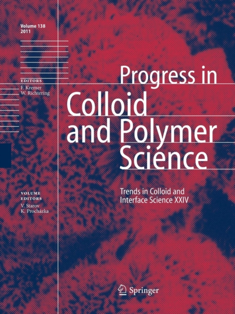 Trends in Colloid and Interface Science XXIV, Paperback / softback Book
