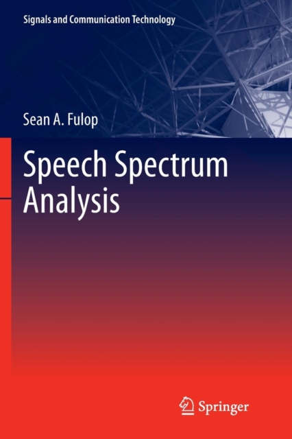 Speech Spectrum Analysis, Paperback / softback Book