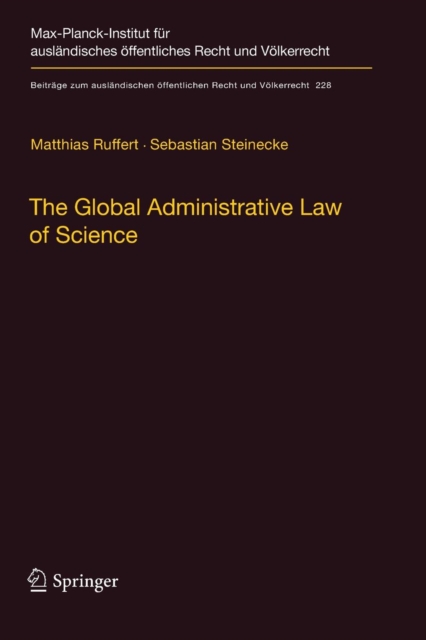 The Global Administrative Law of Science, Paperback / softback Book