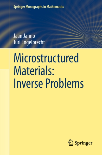 Microstructured Materials: Inverse Problems, Paperback / softback Book