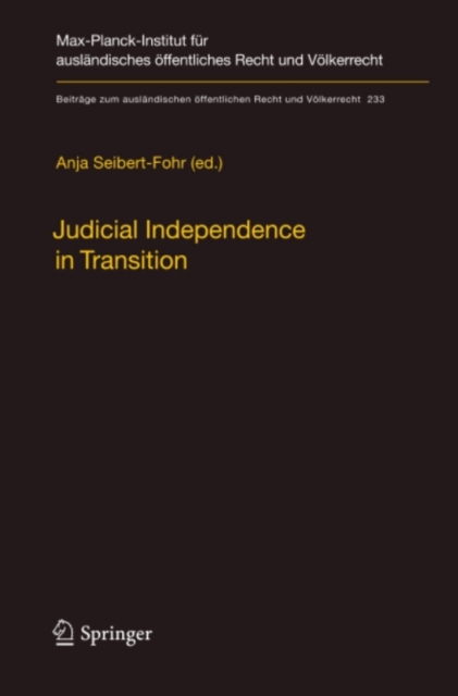 Judicial Independence in Transition, PDF eBook