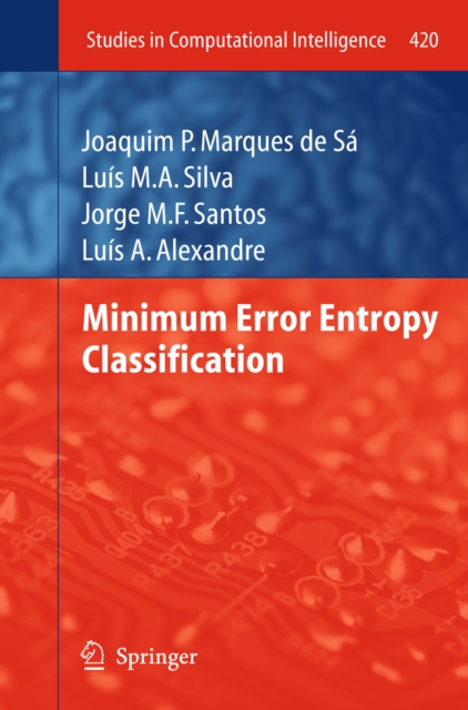 Minimum Error Entropy Classification, PDF eBook