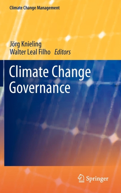 Climate Change Governance, Hardback Book