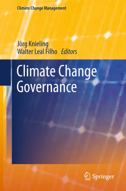 Climate Change Governance, PDF eBook