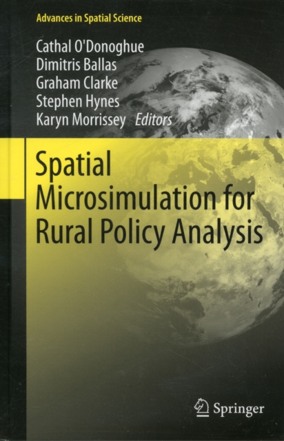 Spatial Microsimulation for Rural Policy Analysis, Hardback Book
