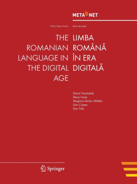 The Romanian Language in the Digital Age, Paperback / softback Book