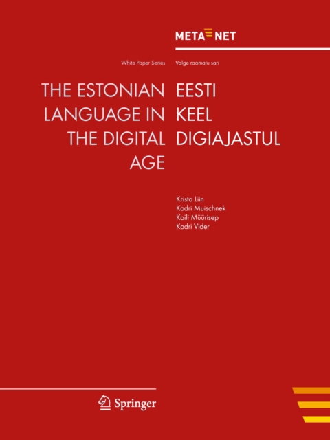 The Estonian Language in the Digital Age, PDF eBook