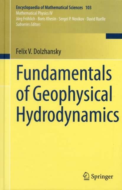Fundamentals of Geophysical Hydrodynamics, Hardback Book