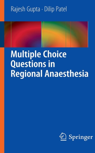 Multiple Choice Questions in Regional Anaesthesia, Paperback / softback Book
