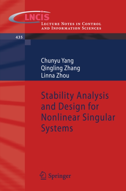 Stability Analysis and Design for Nonlinear Singular Systems, PDF eBook