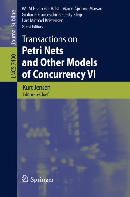 Transactions on Petri Nets and Other Models of Concurrency VI, PDF eBook
