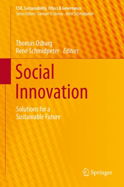 Social Innovation : Solutions for a Sustainable Future, PDF eBook