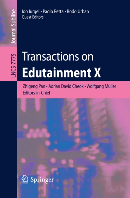 Transactions on Edutainment X, PDF eBook