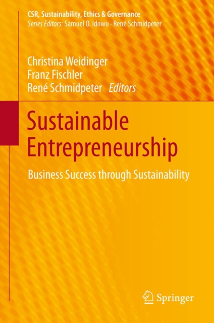 Sustainable Entrepreneurship : Business Success through Sustainability, PDF eBook