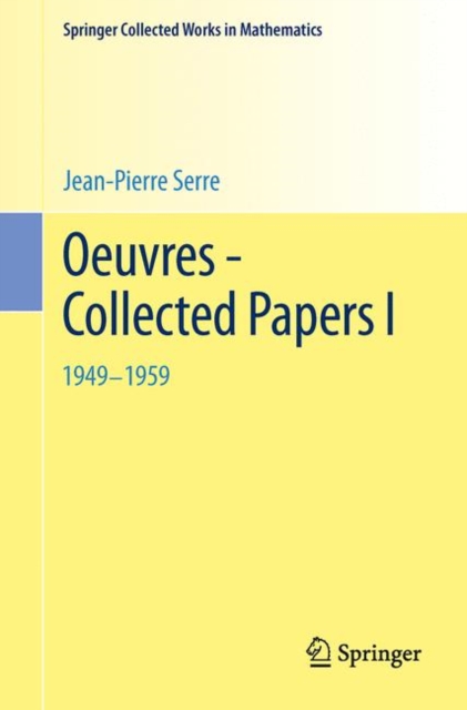 Oeuvres - Collected Papers I : 1949 - 1959, Paperback / softback Book