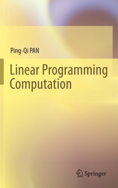 Linear Programming Computation, Hardback Book