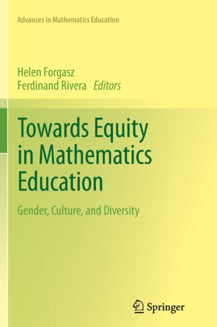 Towards Equity in Mathematics Education : Gender, Culture, and Diversity, Paperback / softback Book