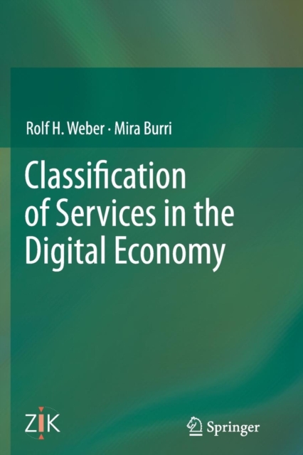 Classification of Services in the Digital Economy, Paperback / softback Book