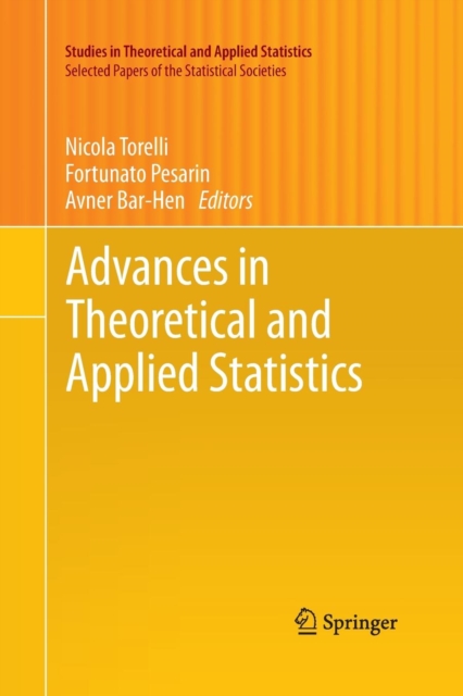 Advances in Theoretical and Applied Statistics, Paperback / softback Book