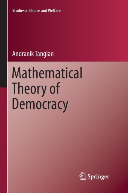 Mathematical Theory of Democracy, Paperback / softback Book