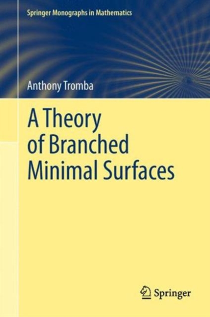 A Theory of Branched Minimal Surfaces, Paperback / softback Book