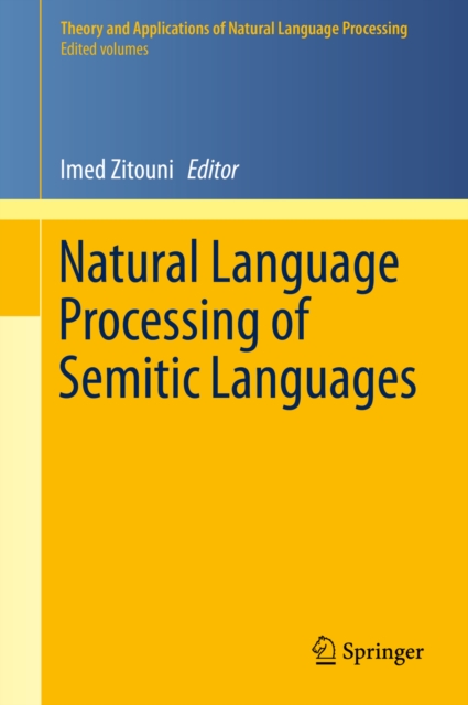 Natural Language Processing of Semitic Languages, PDF eBook