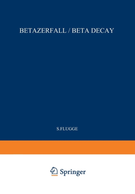Beta Decay / Betazerfall, Paperback / softback Book