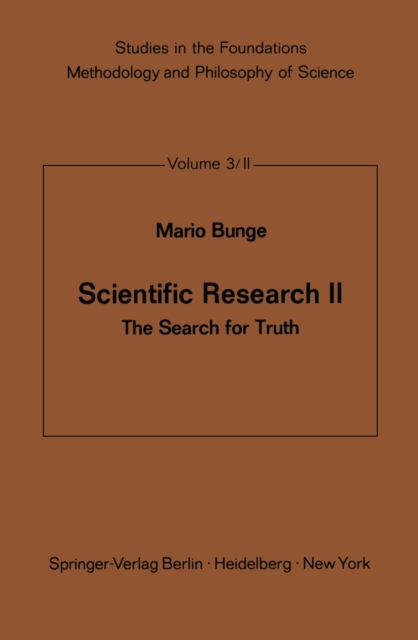 Scientific Research II : The Search for Truth, PDF eBook