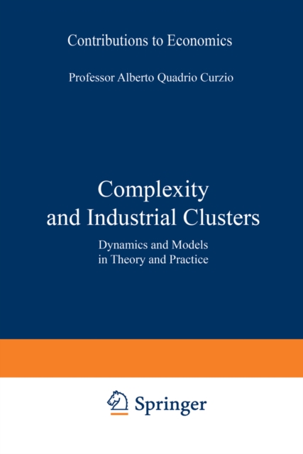 Complexity and Industrial Clusters : Dynamics and Models in Theory and Practice, PDF eBook