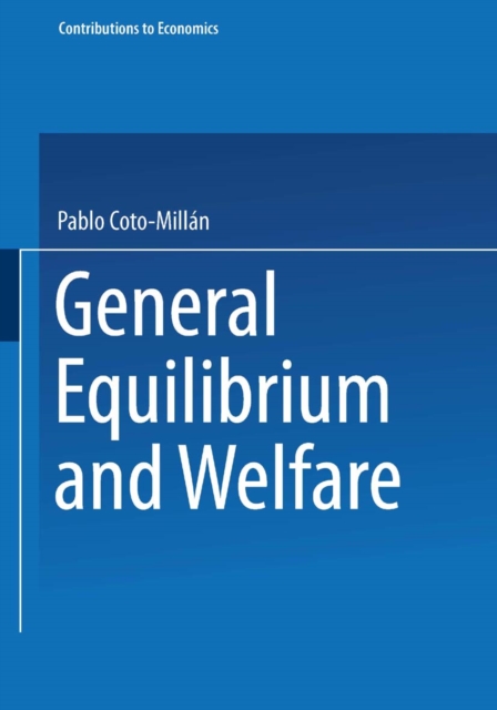 General Equilibrium and Welfare, PDF eBook