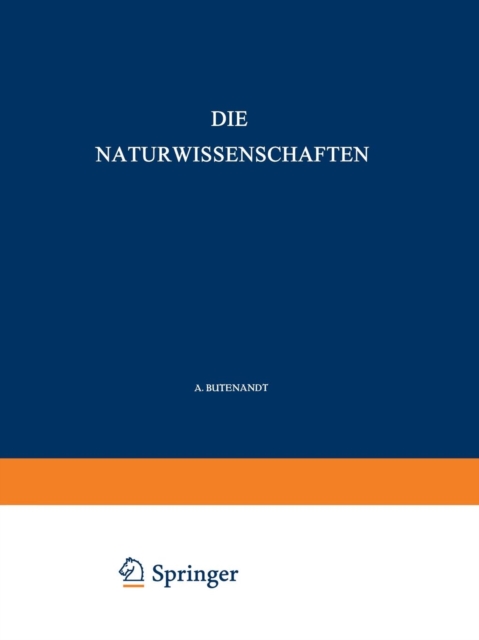 Die Naturwissenschaften, Paperback / softback Book