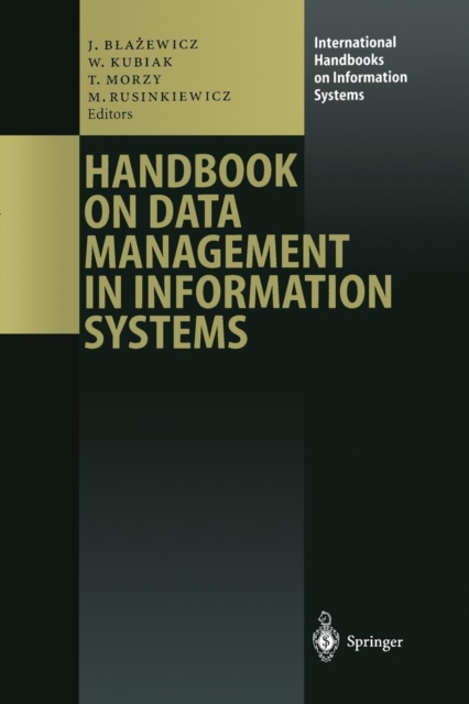 Handbook on Data Management in Information Systems, Paperback / softback Book