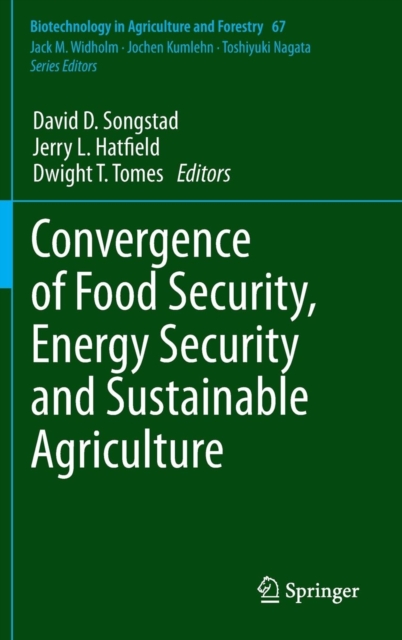 Convergence of Food Security, Energy Security and Sustainable Agriculture, Hardback Book