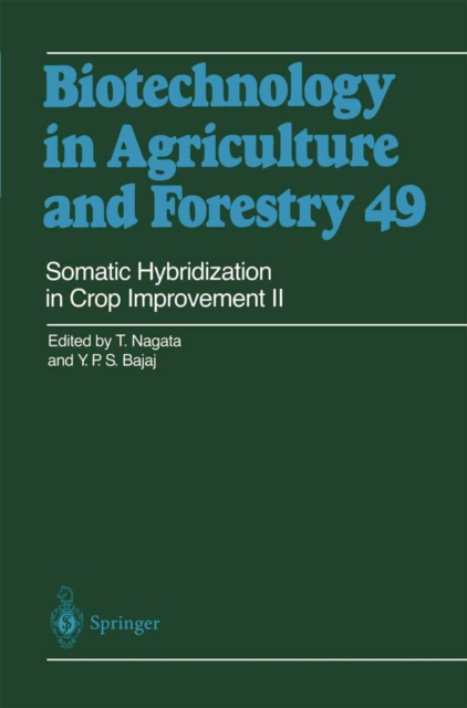 Somatic Hybridization in Crop Improvement II, PDF eBook