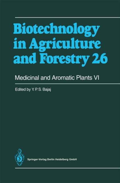 Medicinal and Aromatic Plants VI, PDF eBook