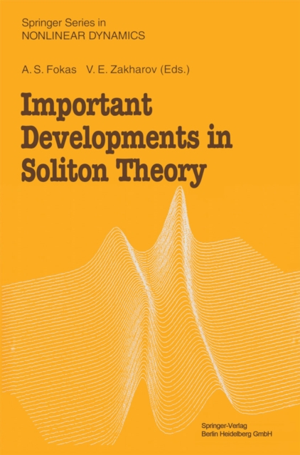 Important Developments in Soliton Theory, PDF eBook