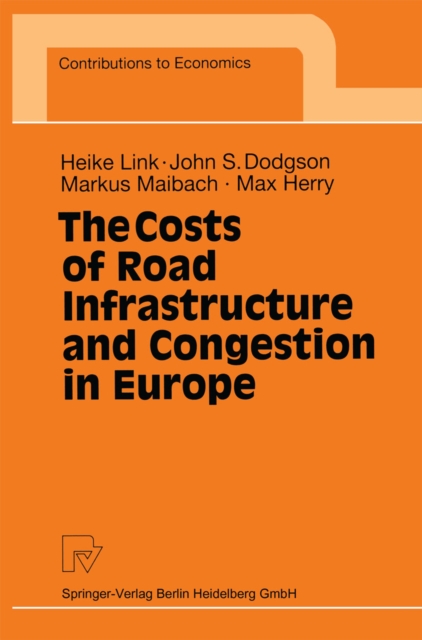 The Costs of Road Infrastructure and Congestion in Europe, PDF eBook