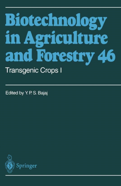 Transgenic Crops I, PDF eBook