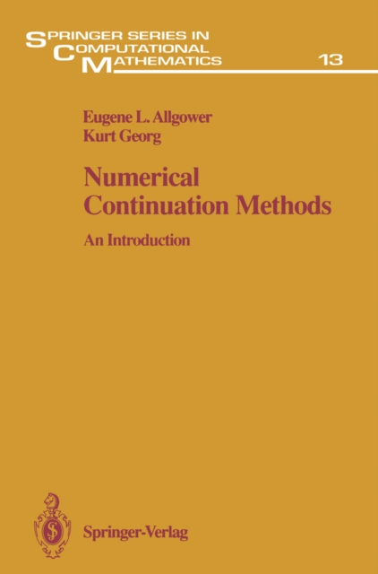 Numerical Continuation Methods : An Introduction, PDF eBook
