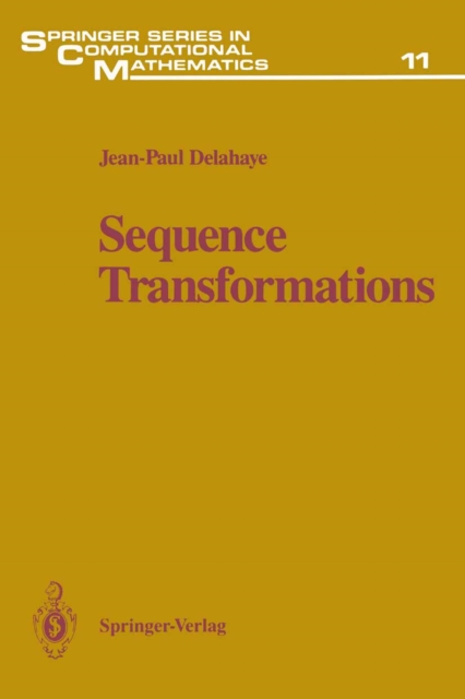Sequence Transformations, PDF eBook