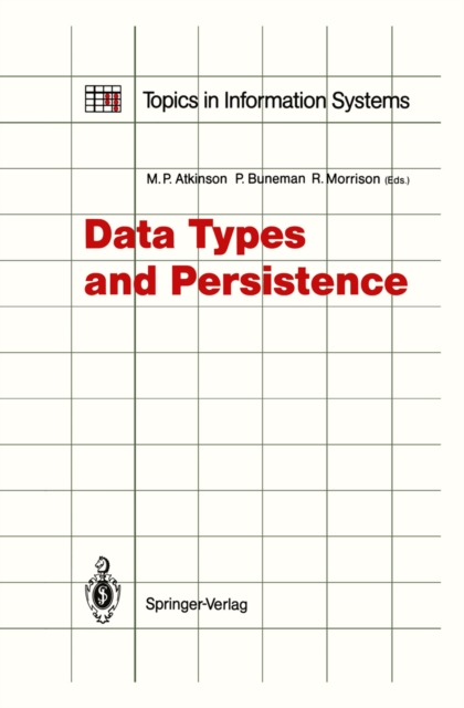 Data Types and Persistence, PDF eBook