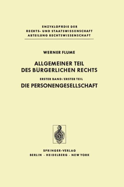 Allgemeiner Teil des Burgerlichen Rechts, Paperback / softback Book