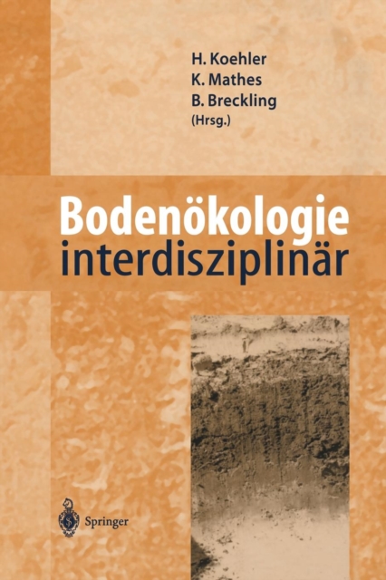 Bodenoekologie Interdisziplinar, Paperback / softback Book