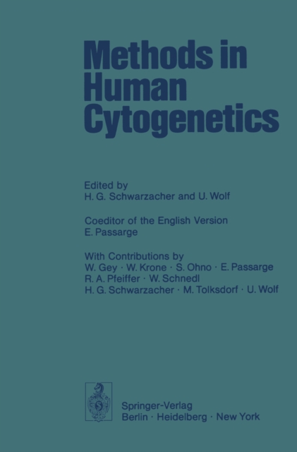 Methods in Human Cytogenetics, PDF eBook