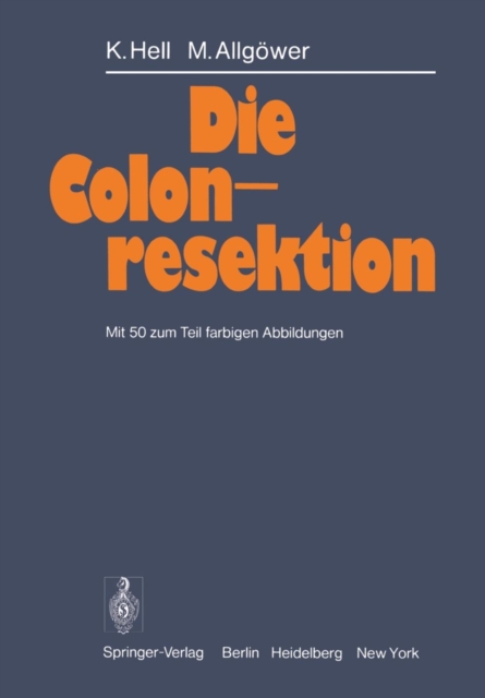 Die Colonresektion, Paperback / softback Book