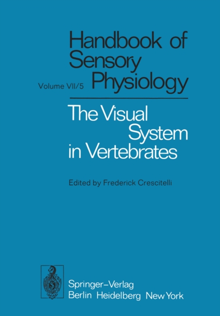 The Visual System in Vertebrates, PDF eBook
